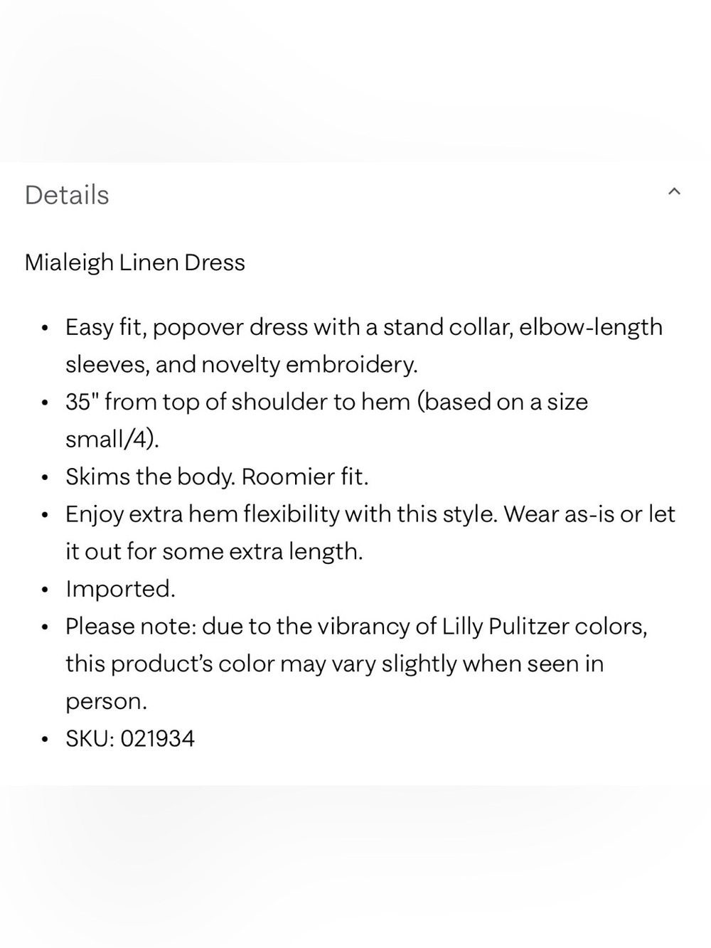Lilly Pulitzer Mialeigh Linen Dress - Picture 4 of 4